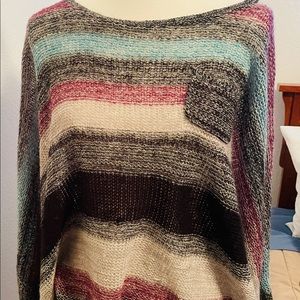 Batwing light sweater